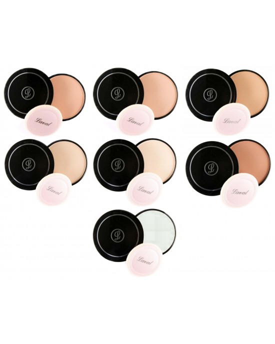 Laval Creme Compact Pressed Face Powder Foundation